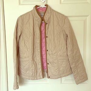 Vintage Lilly Pulitzer quilted lightweight jacket